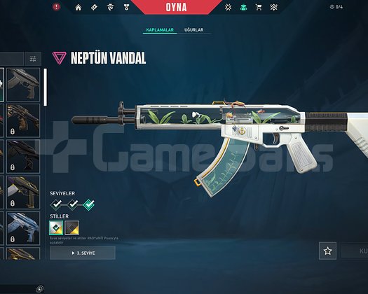 Tr Mailli Onı Phantom Neptüm Vandal Sılver