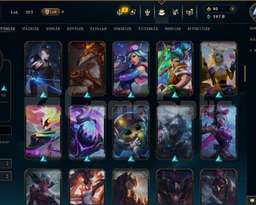 407 LEVEL / 108 SKİN / FUL HERO +MAİL +13K SATIŞ