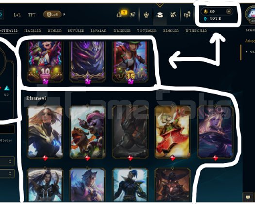 407 LEVEL / 108 SKİN / FUL HERO +MAİL +13K SATIŞ