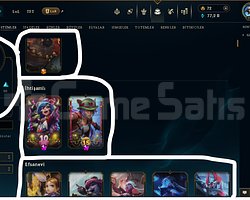 788 LEVEL / 266 SKİN / FUL HERO +MAİL +13K SATIŞ