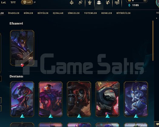 EUW DERECELİ HAZIR UNRANKED 18 SKIN