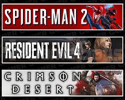Spider-Man 2 + Resident Evil 4 + Crimson Desert