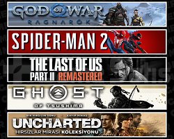 Ragnarök + Spider 2 + TLOU2 + Tsushima + Uncharted