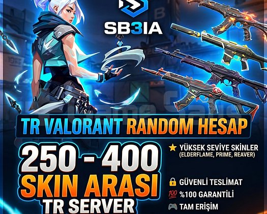 4BIÇAKLI | 250-400 SKIN ARASI | TR | ANINDA