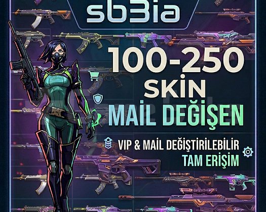 100-250+ Skinli | Mail Değişen | Tam Erişim