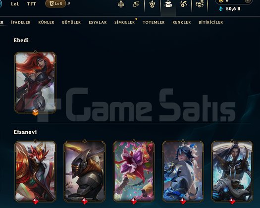 EUW GOLD4 40 SKIN 50K MAVİ ÖZ