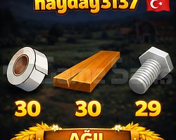 89 ADET EŞİT AĞIL MALZEMESİ