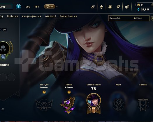 Euw 30 Lv Unranked Account 22 K MÖ
