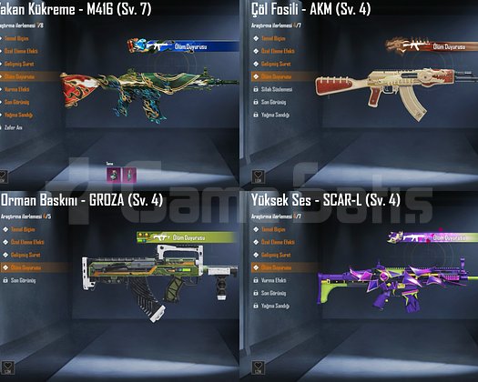 11 ÖLÜM DUYURUSU M416 MAXX KUZGUN 3 SEVİYE DOLU