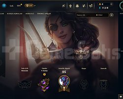 EUW 19 LEVEL UNRANKED 17.5K MAVİ ÖZ