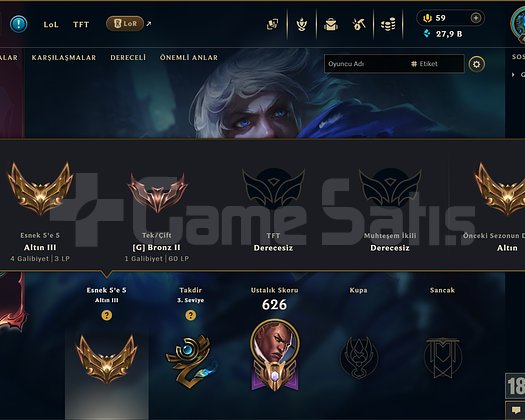 416 KOSTÜM 27K ÖZ 439 LVL EFSANE DOLU MAİL HESAP