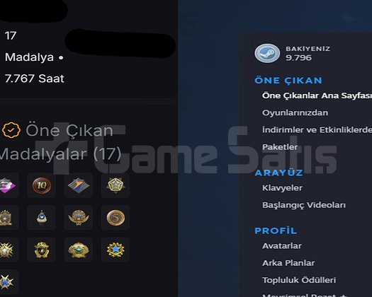 Steam Hesabı Satılık  45 Oyunlu Temiz Hesap