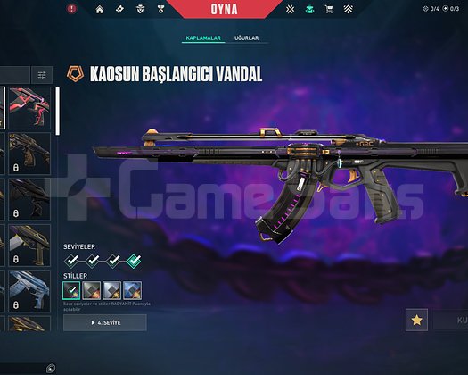 MAİLLİ TR ASİL PHANTOM 2 BIÇAK KAOS VANDAL