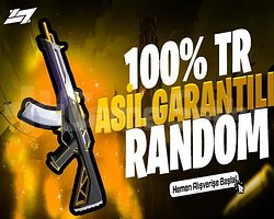 100TR VALORANT ASİL RANDOM