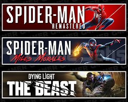 SpiderMan RE + Miles + Dying Light The Beast