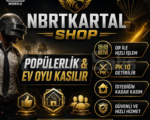 PUBG Mobile Popülerlik & Ev Oyu Kasma