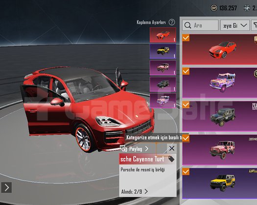 2 ADET PORSCHE / M4+SCAR MAXX / NİHAİLİİİ