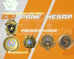 5 MADALYA / 386 SAAT + FACEIT + PRIME