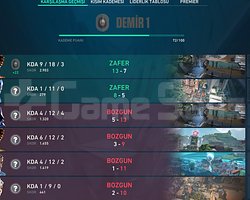 Valorant Yeni Sezon Demir Hesap Ultra Düşük Mmr!