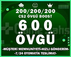 600+ ÖVGÜ CS2 YEŞİL GÜVEN FAKTÖRÜ