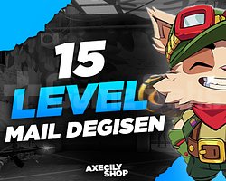 15 LEVEL - MAİL DEĞİŞEN | +13.000 SATIŞ