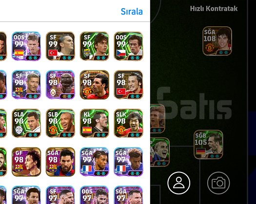 EFOOTBALL MOBİLE KUSURSUZ HESAP