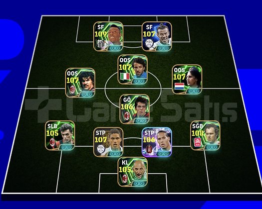 KG 3290 5 BOMBACI+DELPİERO+SALAH+RONALDO+GULLİT