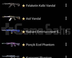 4 VANDAL 3 PHANTOM BIÇAKLI+2000VP Lİ HESAP