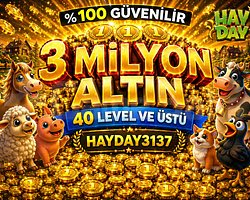 +40 LEVEL 3 MİLYON ALTIN