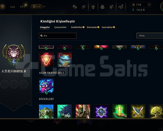 TR EMERALD 2 I MASTER ELO +30LP GAİN I 2017 HESAP