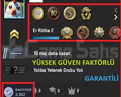 ANINDA TESLİM | 8 MADALYA | 730 SAAT | FACEIT