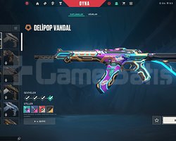 MAİLLİ TR MAİNLİK DELİPOP VANDAL UNRANKED HESAP