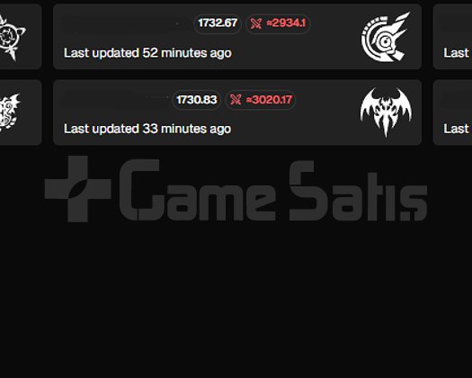 EUCentral-Gienah server.Hesap satılık
