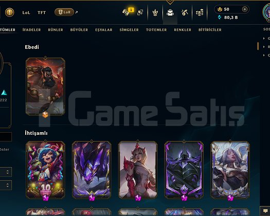 TR | 509 KOSTÜM 1227 LVL 80K ÖZ EFSANE MAİL HESAP