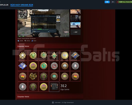 357 OYUN 112 LVL  STEAM HESABIM