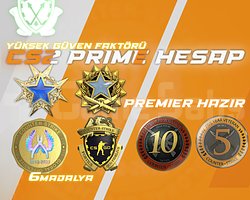 1375 SAAT PREMIER HAZIR / WINGMAN SUPREME + 6 OYUN