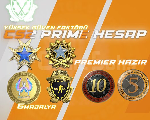 1375 SAAT PREMIER HAZIR / WINGMAN SUPREME + 6 OYUN