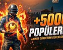 PUBG Mobile | +5000 POPÜLERLİK | HIZLI TESLİMAT