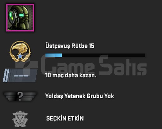 TR MAĞAZA PREMİER HAZIR OYNANMAMIŞ 15 SEVİYE PRIME