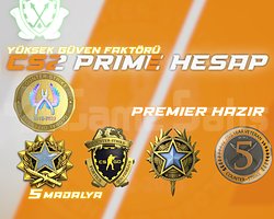 5 MADALYA + 766 SAAT + FACEIT + PREMIER HAZIR !!
