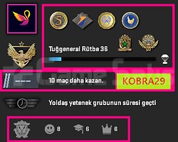 FACEİT+ 7 MADALYA 349 WİN 914 SAAT SEÇKİN