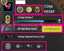 TR HESAP+FACEİT+ 3 MADALYA 19 WİN 73 SAAT