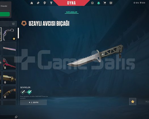 +45K VP ENV. YAĞMACI KARAMBİT - UZAY AVCISI DOLU