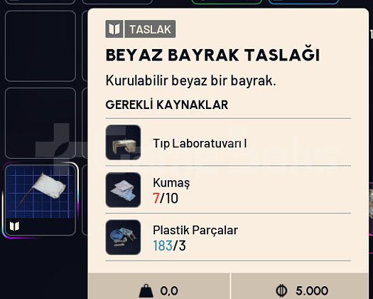 BEYAZ BAYRAK TASLAĞI YENİ BP