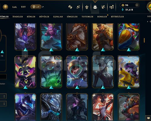 424 LEVEL / 221 SKİN / FUL HERO +ZÜMRÜT+MAİL