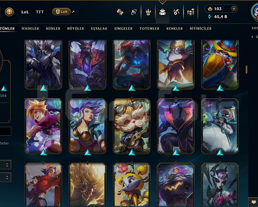 447 LEVEL / 214 SKİN / FUL HERO +MAİL +13K SATIŞ