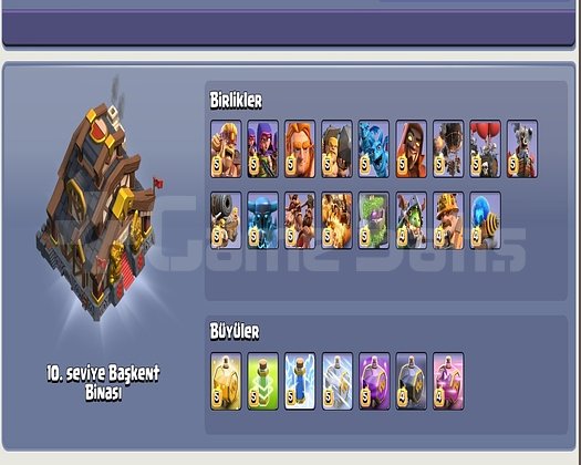 20 LVL HAYALET KLLAN BAŞKENT 10 MAX HEMEN TESLİM