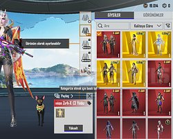 Temiz Bağ Dolu Pubg Mobile Hesap