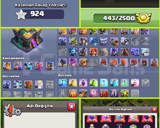 İSİM DEĞİŞME!! 440 MADALYA!! TH14 MAX HESAP