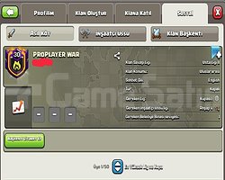 30 LEVEL PRO PLAYER WAR BAŞKENT 3331 HEMEN TESLİM